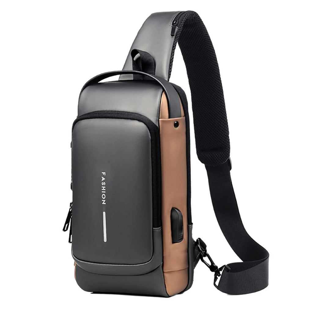 Bolso mochila antirrobo con clave y puerto USB