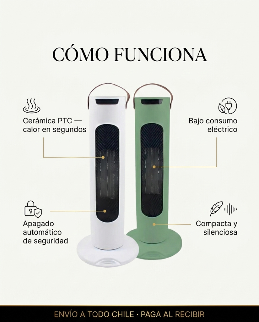 Estufa Eléctrica de Bajo Consumo